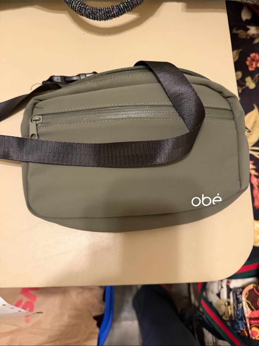 Olive Obe NEW Green Crossbody Sling Bag
